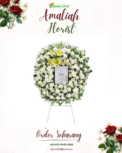 Krans Bunga Duka Cita di Sofifi